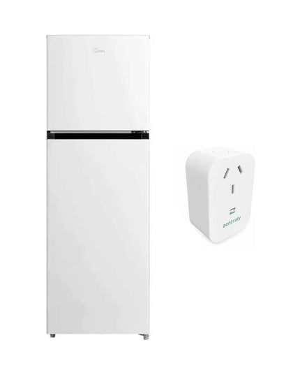 MIDEA HELADERA NO FROST TOP MOUNT 266L BLANCA WIFI ZENTRALY