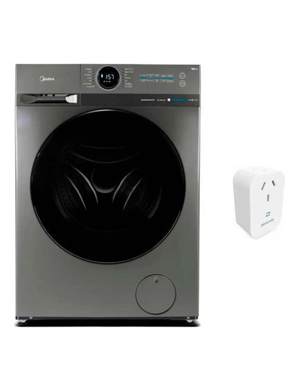 MIDEA LAVARROPAS INVERTER 8 KG TITANIUM FRONTAL WIFI ZENTRALY