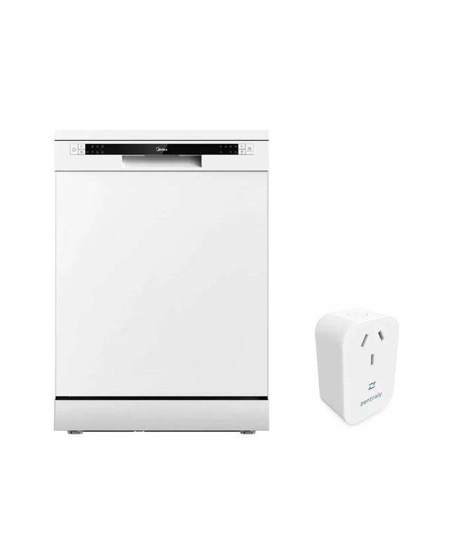 Midea Lavavajillas 14 Cubiertos Blanco Wifi Zentraly