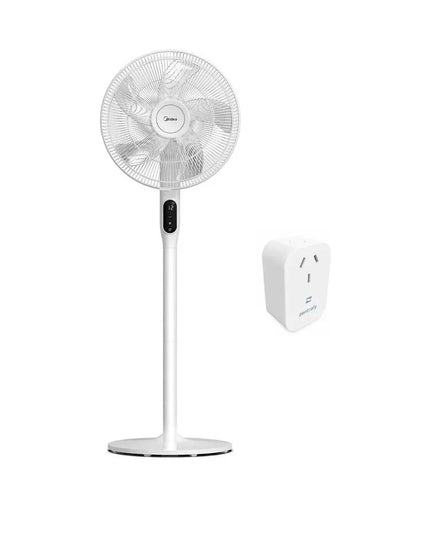 MIDEA VENTILADOR DE PIE INVERTER BLANCO 16 WIFI ZENTRALY