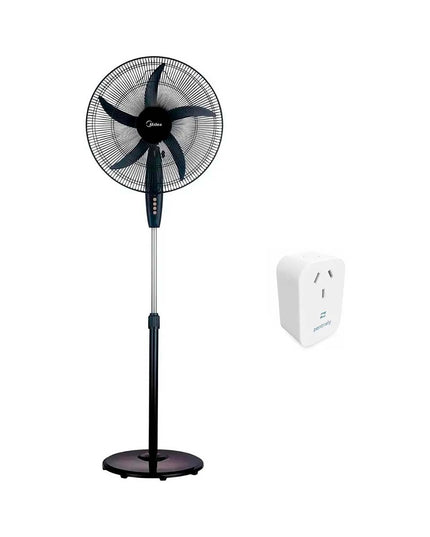 MIDEA VENTILADOR DE PIE NEGRO 20 SF-20B1AE1 WIFI ZENTRALY