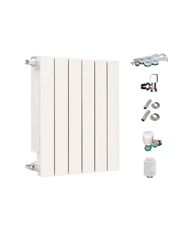 Peisa Radiador Smart Termostatizable Br 500 Bl 6 Elementos Zentraly