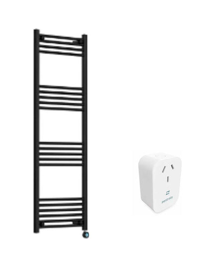 Peisa Toallero Domino Electrico D 150 Smart Negro Zentraly