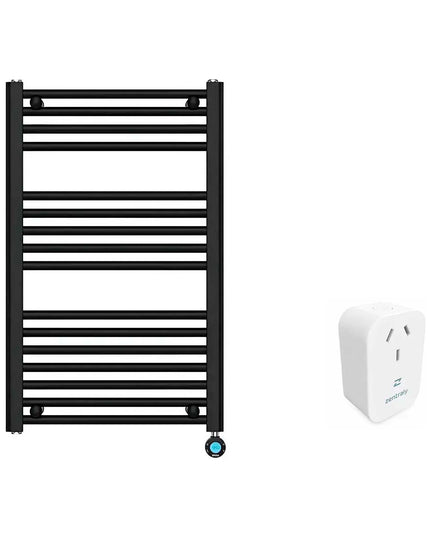 Peisa Toallero Domino Electrico D 80 Smart Negro Zentraly