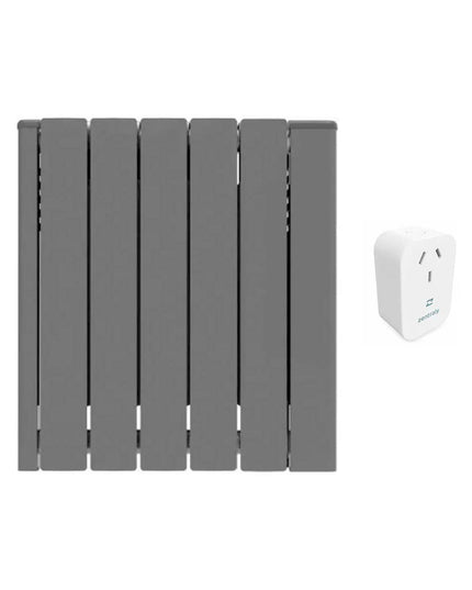 Peisa Radiador Electrico Smart 700 Negro 5 Elementos Zentraly