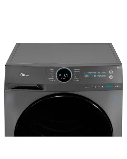 MIDEA HOGAR LAVARROPAS LUNAR INVERTER 10.5KG TITANIUM WIFI MF200W105WB/T-A1