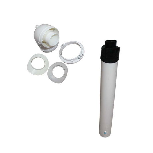 PEISA KIT TUBO C/TERM. Y CODO 90º Ø60/10 Cond. 10000187