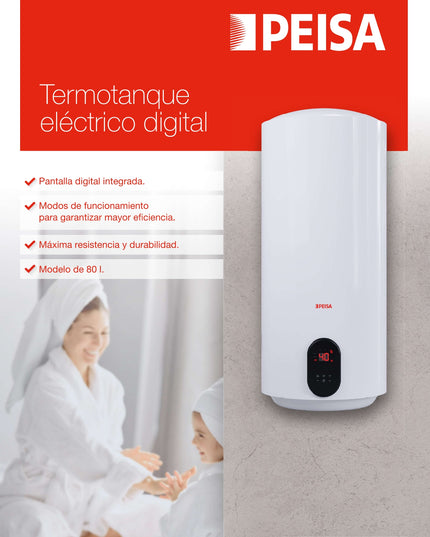 PEISA TERMOTANQUE ELECTRICO TED 80 L 10001439
