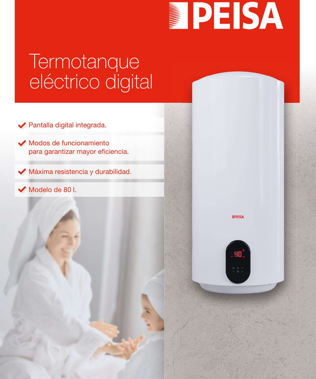 PEISA TERMOTANQUE ELECTRICO TED 80 L 10001439