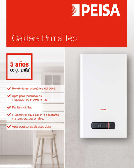 PEISA CALDERA PRIMA TEC 32 DOBLE SERVICIO TIRO FORZADO GN 10001685