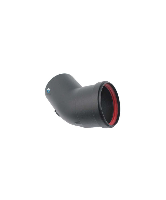 PEISA CODO M-H Ø80 45° NEGRO 10001841