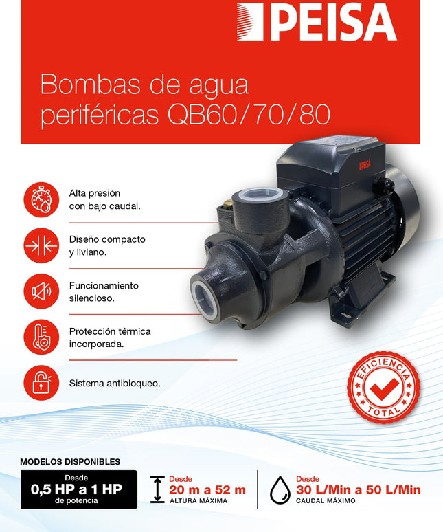 PEISA BOMBA PERIFÉRICA QB60 10001914