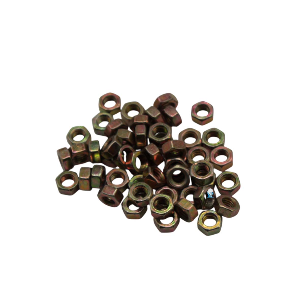 PEISA REP TUERCA M5 ZINC DORADO - Pk X 50 90000123