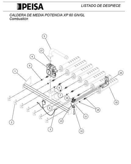 PEISA CALDERA XP 80 GN  10000056