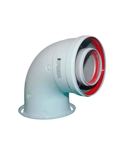 PEISA KIT CODO COAXIAL 60/100 90º BRIDA 10001478