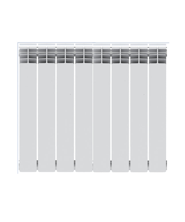 PEISA RADIADOR GAMMA 500 BL X 8 ELEM. 10001862