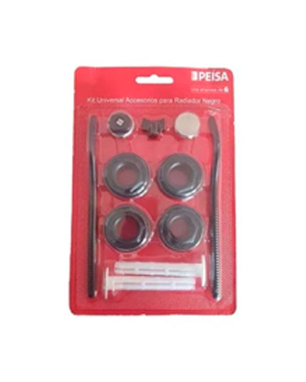 PEISA KIT UNIVERSAL ACCESORIOS P/ RADIADOR NEGRO 10001753