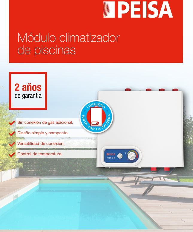 PEISA MODULO CLIMATIZADOR DE PISCINA MCP 30 10001589