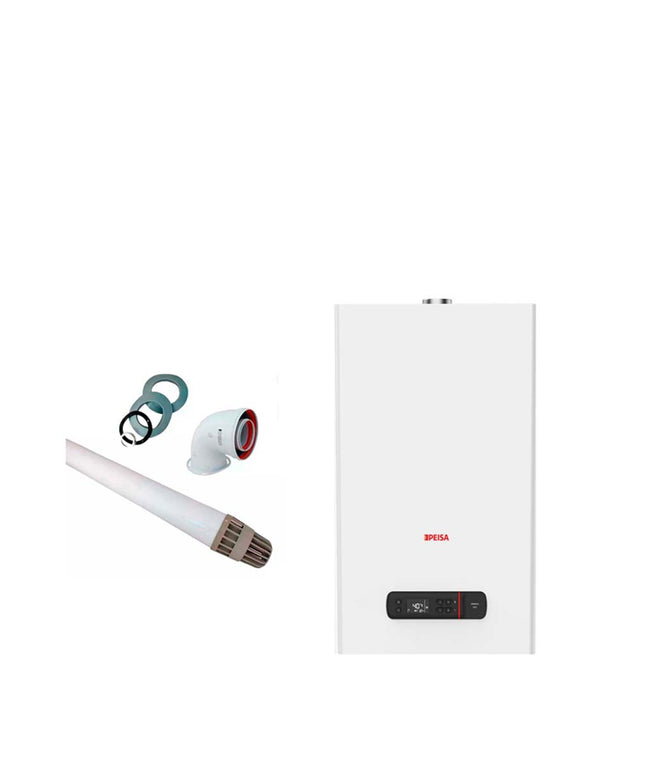 Peisa Caldera Prima Tec 24 Doble Servicio Tiro Forzado Gn 10001683