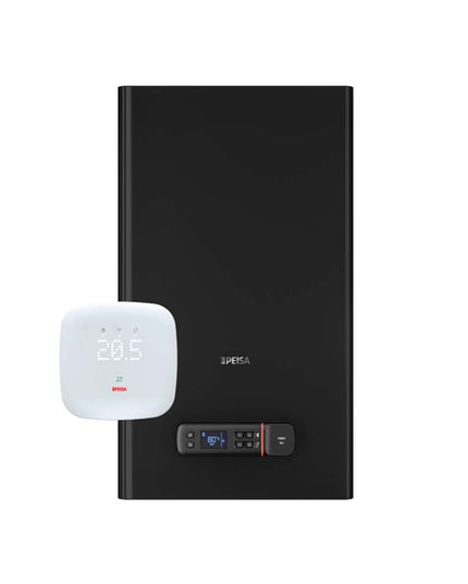 PEISA CALDERA PRIMA TEC SMART 32 NEGRA DOBLE SERVICIO TIRO FORZADO GN 10001890 ***SIN VENTILACION***