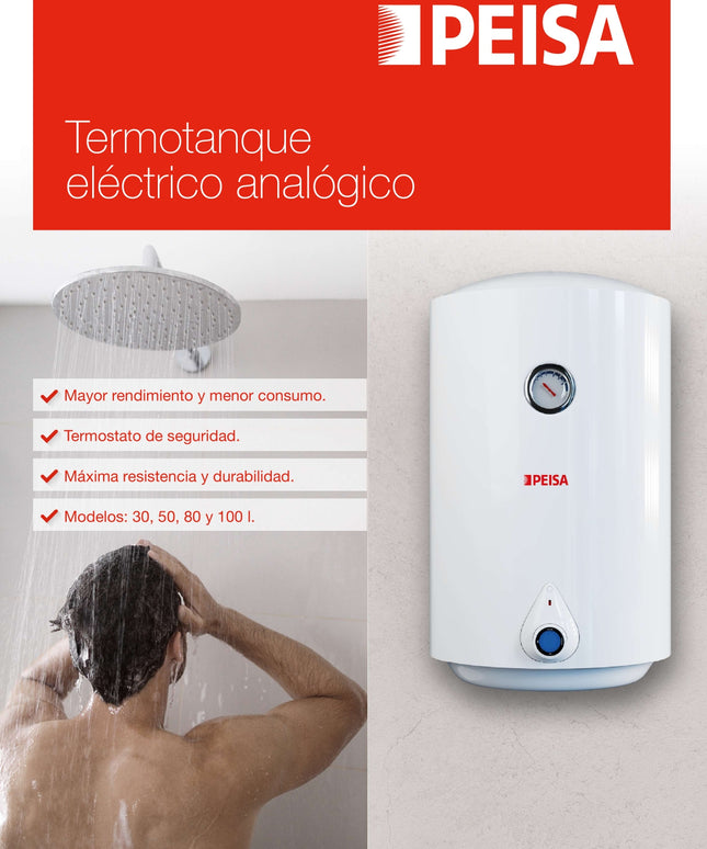 PEISA TERMOTANQUE ELECTRICO TEA 50L 10001399