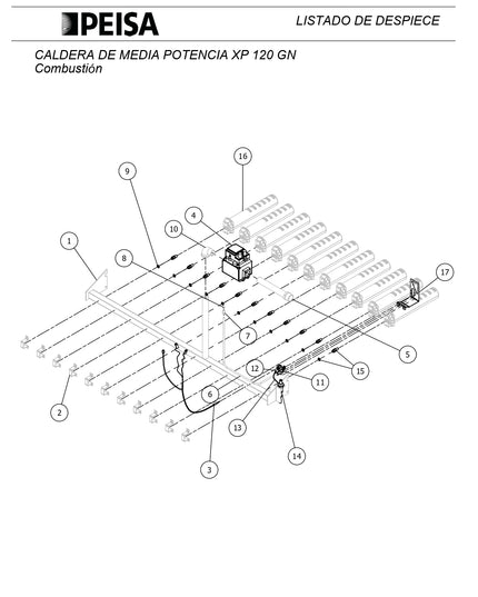 PEISA CALDERA XP 120 GL 10000061