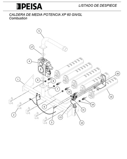 PEISA CALDERA XP 60 GN 10000073