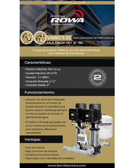 ROWA VARIO3-20 MULTINOX VE+ 8-90 (Trif.) 0024-0006
