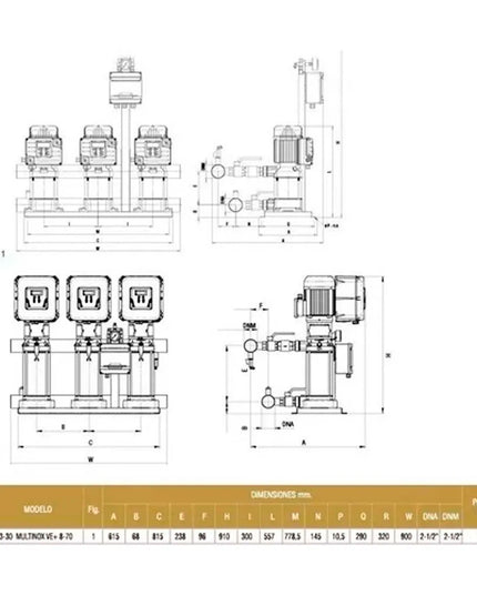 ROWA VARIO3-30 MULTINOX VE+ 8-70 (Trif.) 0024-0007