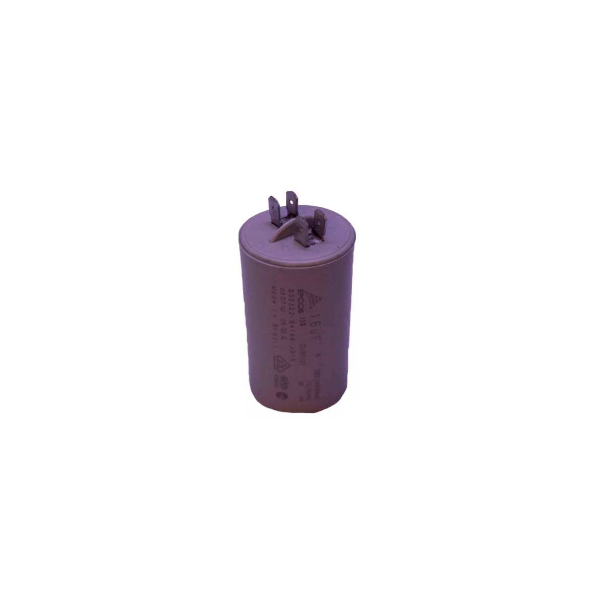 ROWA REPUESTO CAPACITOR 16 MF 400V 10000 H C/TERMINAL 0853-0059