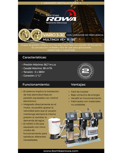 ROWA VARIO3-30 MULTINOX VE+ 8-50 (Trif.) 0024-0090