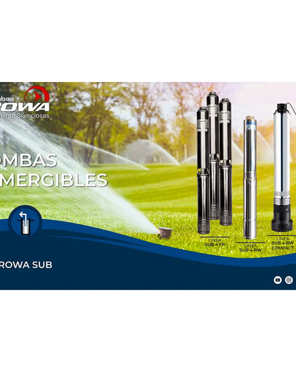 ROWA BOMBA SUMERGIBLE SUB 4RW 6/8 G-T 0023-0110