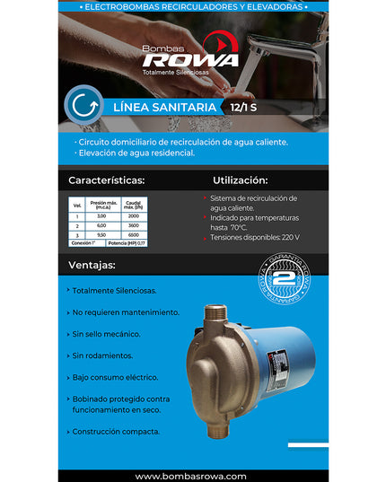 ROWA SANITARIAS 12/1S 3v 0002-0008