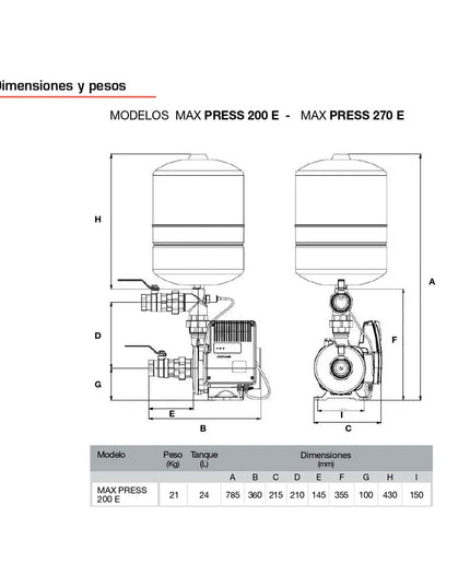 ROWA MAX PRESS 200 E - 100L 0005-0717