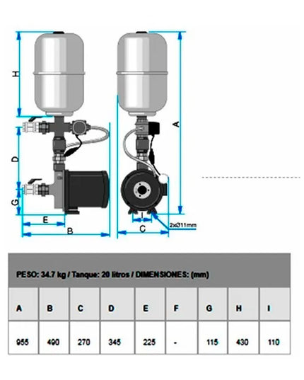 ROWA MAX PRESS 200 E - 200L 0005-0714