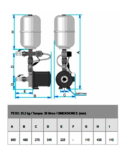 ROWA MAX PRESS 270 E - 200L 0005-0716