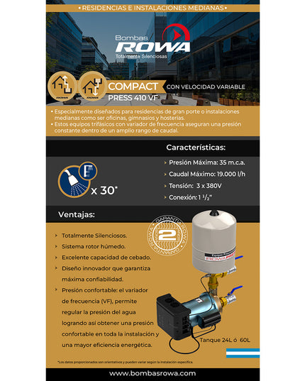 ROWA COMPACT PRESS 410 VF - T24 0005-0612