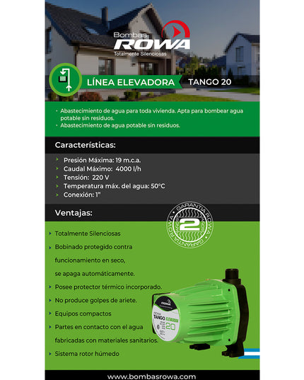 ROWA TANGO ELEVADORA 20 0017-0117