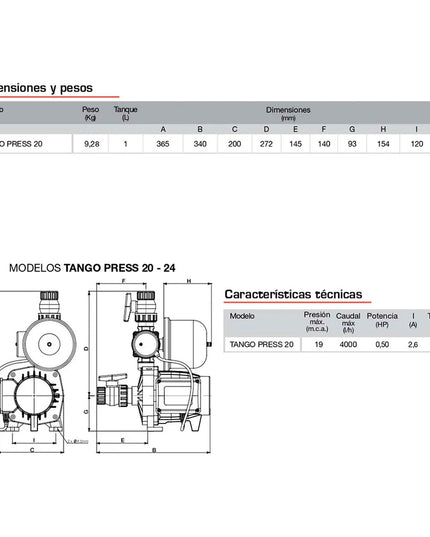 ROWA TANGO PRESS 20 0018-0001