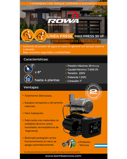 ROWA MAX PRESS 30 VF 0005-0581