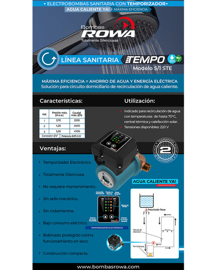 ROWA TEMPORIZADOR  5/1 STE 0002-0489