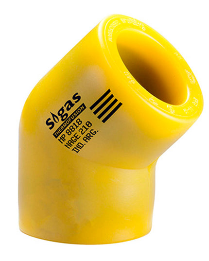 SIGAS CODO A 45 90MM 60-090045090