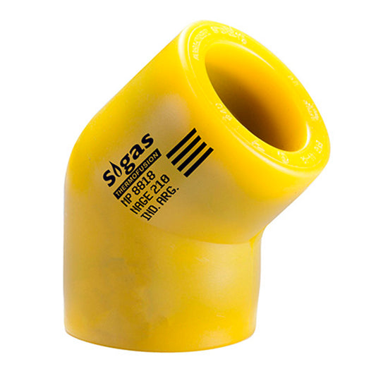 SIGAS CODO A 45 90MM 60-090045090
