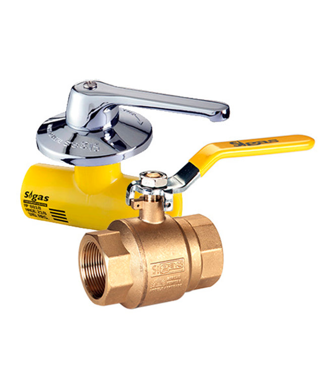 SIGAS VALVULA ESFERICA DE 63 X 2 H 60-161063050