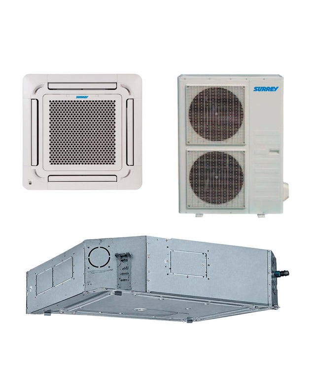 Surrey Aire Acondicionado Tipo Cassette 5tr R410a 689szq057hp-asa