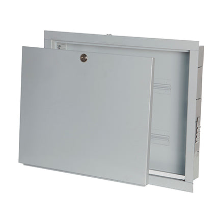 TUBOTHERM CAJA METALICA 400 X 410 X 80MM CON CERRADURA 07-800400410