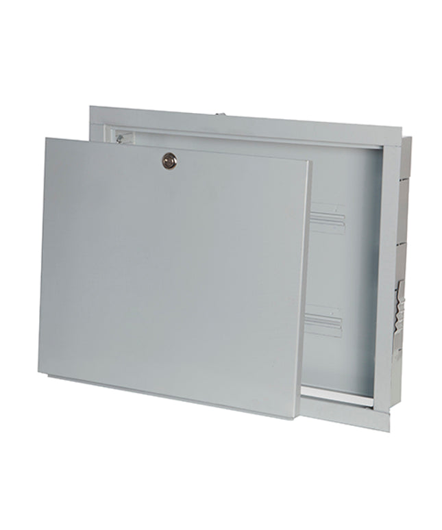 TUBOTHERM CAJA METALICA 600 X 410 X 80MM CON CERRADURA 07-800600410