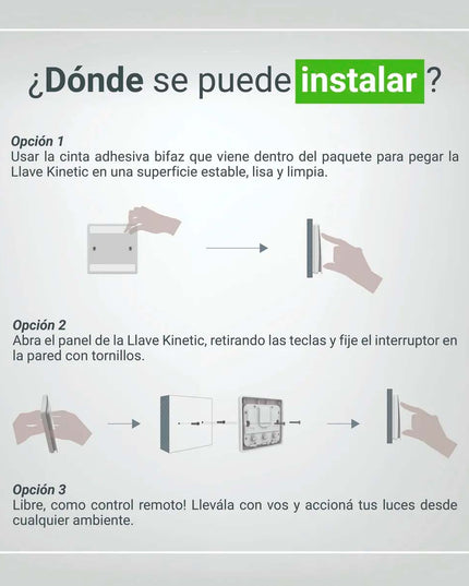 ZENTRALY LLAVE SIMPLE KINETIC ZTLKSE01 10001894