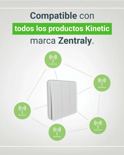 ZENTRALY LLAVE TRIPLE KINETIC ZTLKSE03 10001896