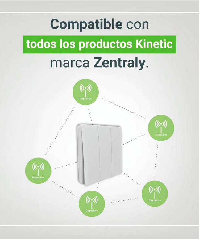 Zentraly Llave Triple Kinetic Ztlkse03 10001896
